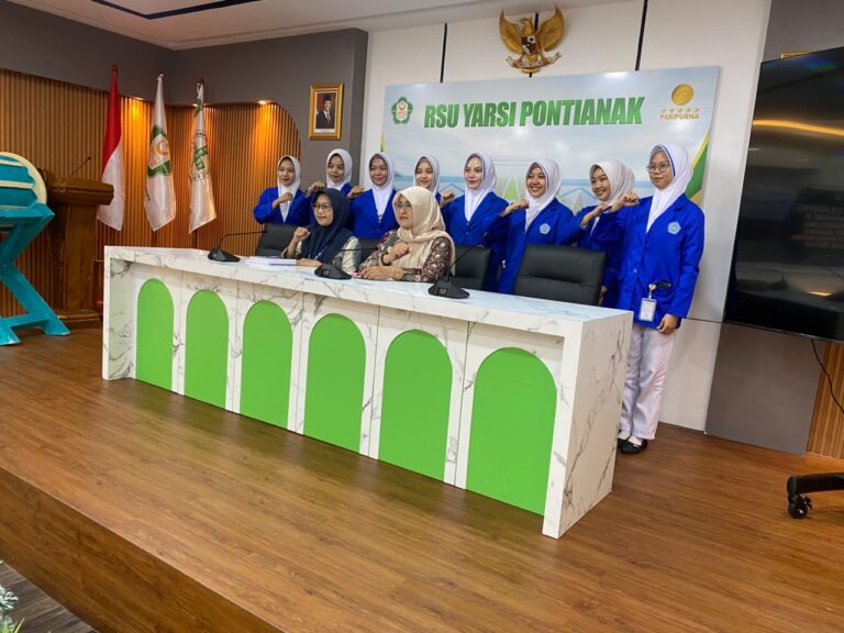 Serah Terima Mahasiswa Praktik Klinik DIII Kebidanan Politeknik Aisyiyah Pontianak di RSU Yarsi Pontianak